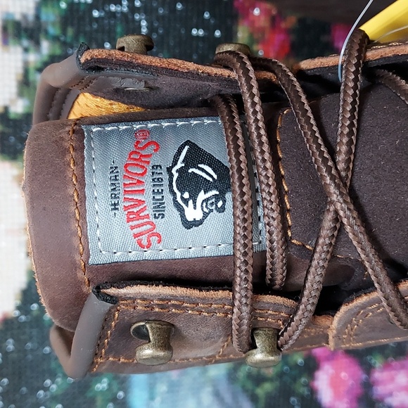 Mens Herman Survivors Dover Waterproof 6" Steel Toe Work Boot - Picture 6 of 16